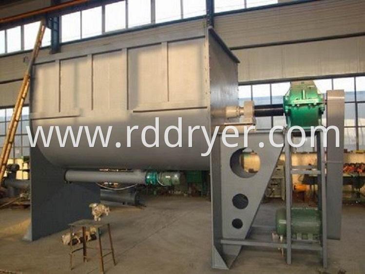 Fertilizer mixing machine WLDH Series Horizontal Ribbon Mixer